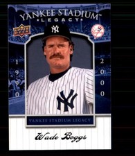 2008 Upper Deck Yankee Stadium Legacy Stadium Box Set - Wade Boggs #74