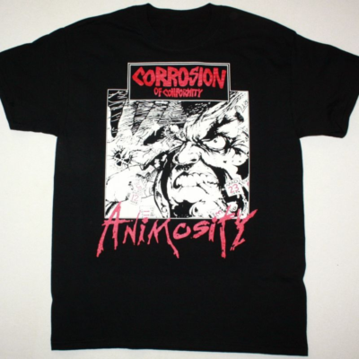 Corrosion of Conformity Alva tシャツ２枚セット Corrosion Of Conformity animosity 1985 black t-shirt Cotton S-5XL