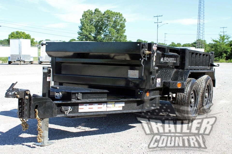 Новый 5 x 10 10k GVWR ножничный лебедка гидравлический питания вверх и вниз самосвал прицеп самосвал - Изображение 2 из 4