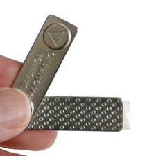 5 Pack - Super Strong Name Tag Magnetic - Magnetic ID Badge Holder w Sticky Back