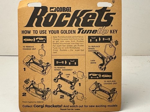 Corgi Rockets 1:64 Scale Diecast No. 901 Aston Martin DB in Original Blisterpack - Picture 10 of 12