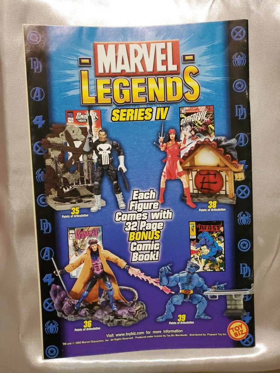 X-Men Vol2 # 3 The Beast 2003 Marvel Legends Marked Not For Resale