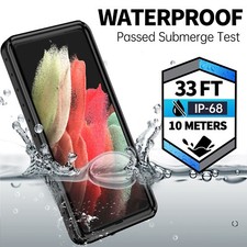 For Samsung Galaxy Note10 20 S21 S10Ultra Waterproof Case Shockproof Full Cover