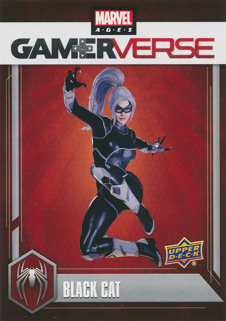 G-9 BLACK CAT 2020 2021 Upper Deck Marvel Ages GAMERVERSE | eBay