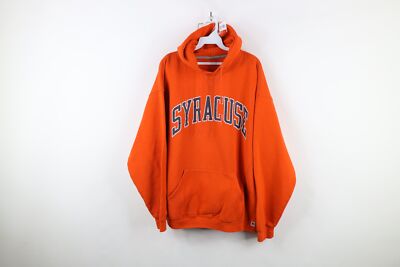 Vintage 90s Russell Athletic Mens XL Faded Spell Out Syracuse