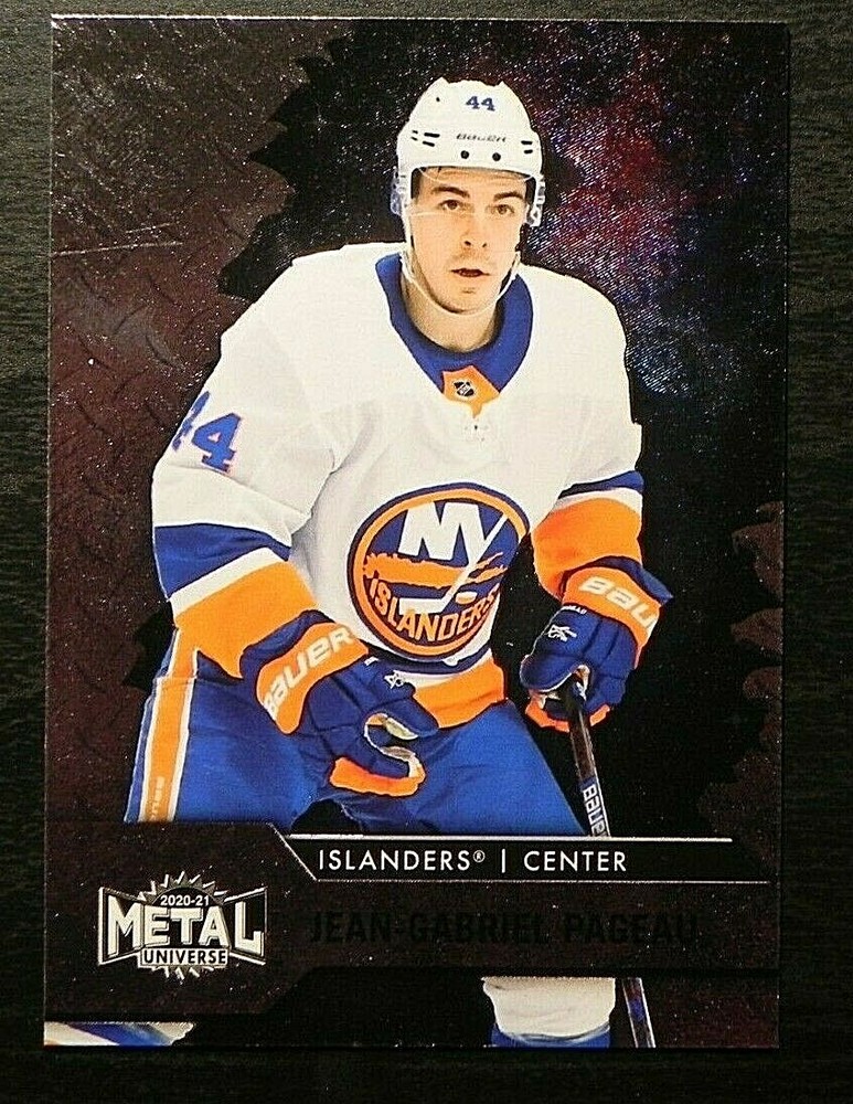 2020-21 20/21 Skybox Metal Universe #95 Jean-Gabriel Pageau New York Islanders