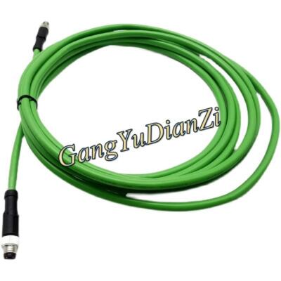 1PCS NEW ZK1090-3161-0005 EtherCAT Cable Line M12 To M8 Connector 0.5M