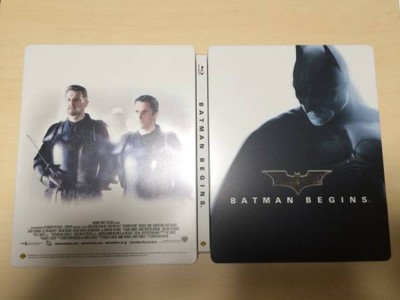 amazon.co.jp limited Batman Begins Blu-ray Steel Book rare from Japan