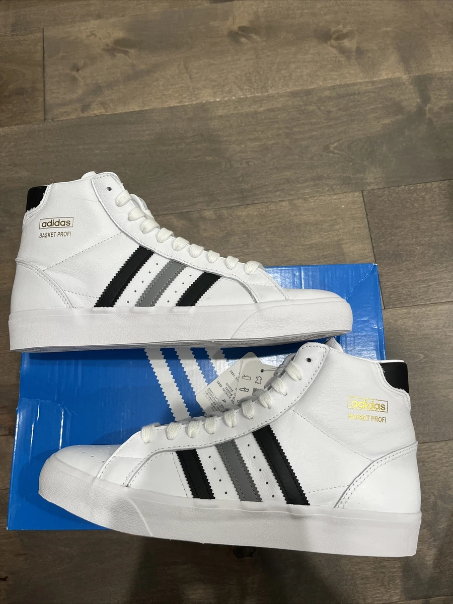 Adidas Basket Profi White Black Size 9 FW3109 eBay