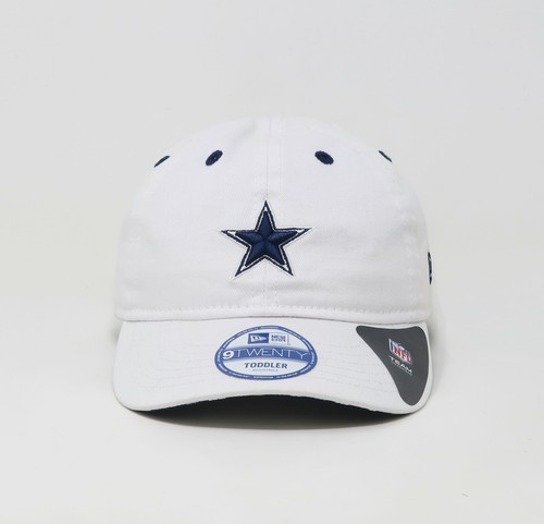 New Era Kids Dallas Cowboys White Navy Cotton Strap Cap Children Hat - Picture 2 of 5
