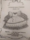 Deja Vu..So Can You! Doll Pattern 91697 Americana Classic Style AC 15-17 inch — photo 2