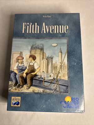 Fifth Avenue Board Game by Rio Grande Games (2004) Strategy City Building