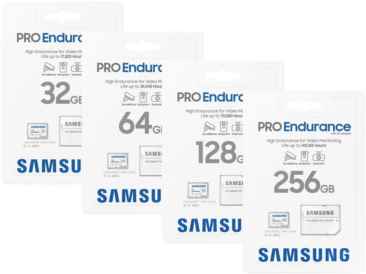 samsung pro high endurance card