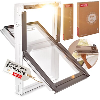 Velux Dachfenster Kunststoff - 2fach Verglasung mit Eindeckrahmen