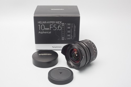 Voigtlander Helier Hyper Wide 10mm f5.6 Aspherical Lens, For Sony E Mount FE - Afbeelding 1 van 12