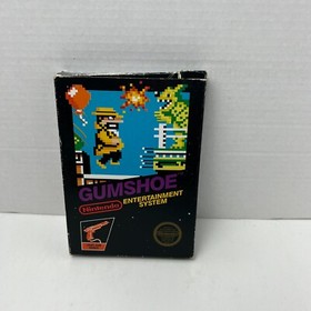 Gumshoe 5 Screw Nintendo Entertainment System NES Video Game With Box Manual