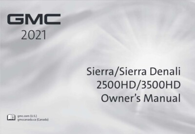 #ad 2021 GMC Sierra Denali 2500 3500 HD Owners Manual User Guide $60.00
