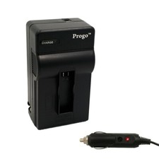 Progo Battery Charger with Car Adapter for Gopro HERO 4 AHDBT-401 AHDBT401