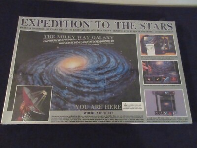Expedition To The Stars 3D Model Map Search For Extraterrestrial Intelligence 