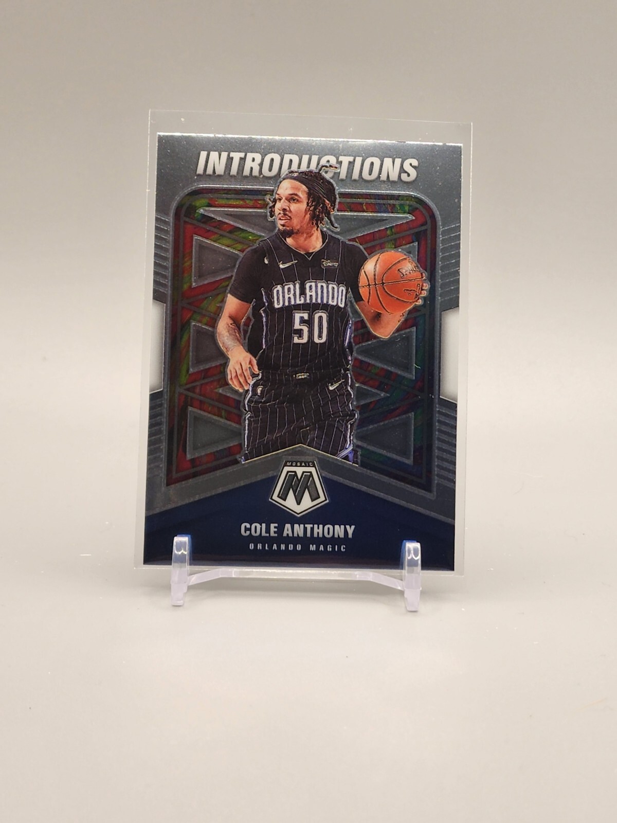 Cole Anthony 2020-21 Mosaic #7 Rookie Introductions