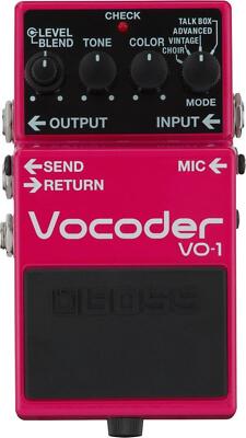 BOSS VO-1 Vocoder Guitar / Bass Compact Effect Pedal New