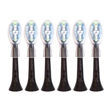 6x Philips Sonicare DiamondClean C3 Premium Black Replacement Heads | No Box