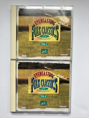 Everlasting Folk Classics 2 CD Set - Gold CD's - Skeeter Davis - Bobby Rydell...