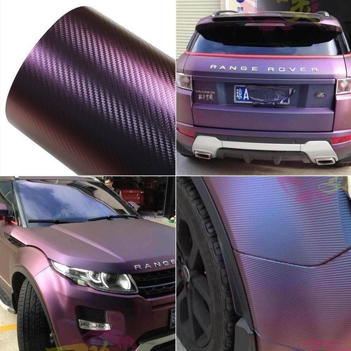 Chameleon Carbon Fiber Car Vinyl Wrap Car Carbon Fiber Vinyl Wrap Decal Stickers - Picture 3 of 12