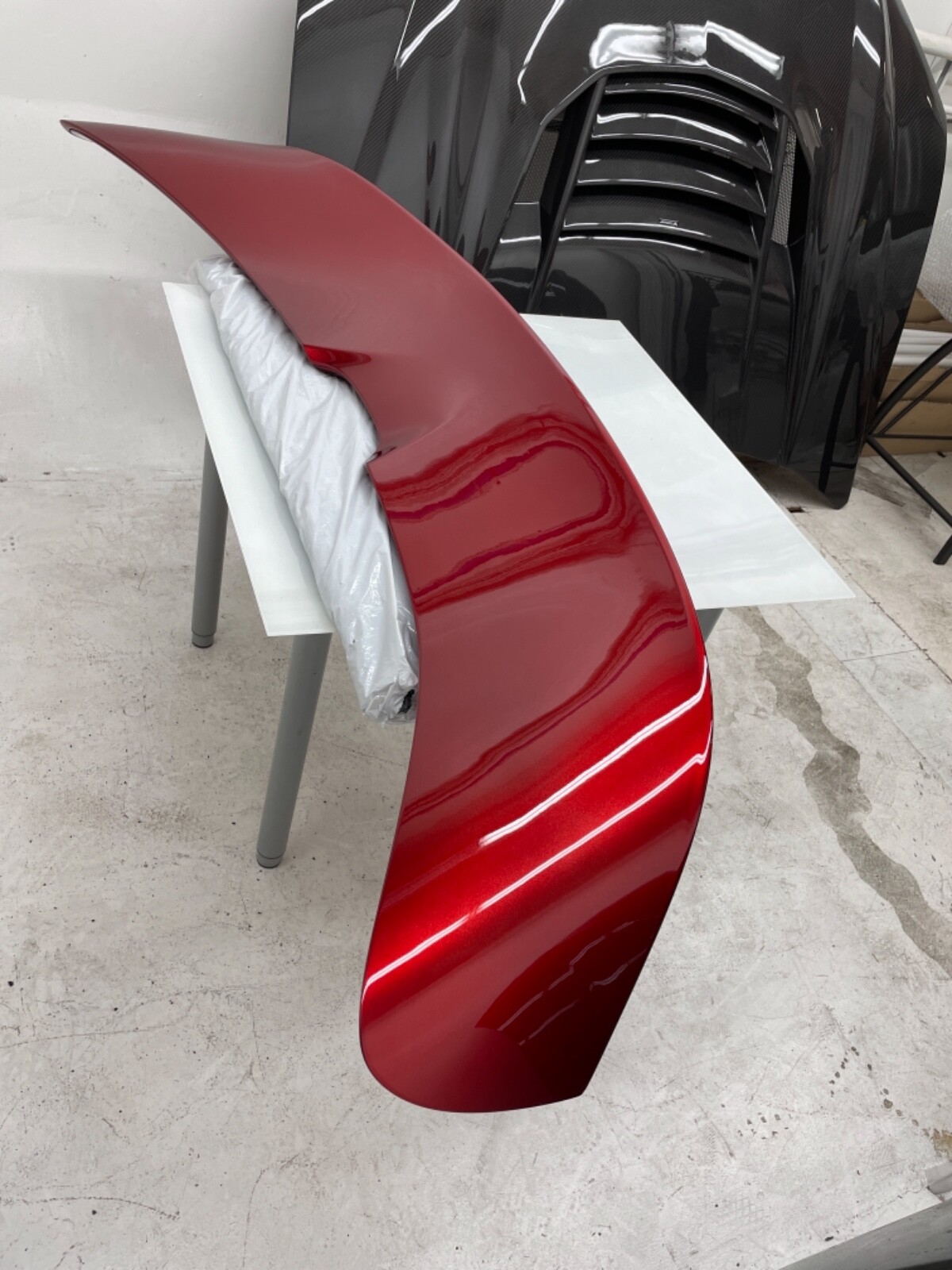 OEM McLaren 720s Wing - Volcano Red