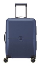 DELSEY PARIS Turenne 2.0 4 Double Rolls Cabin Trolley Slim Line 55 XS Nightblue