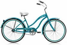 26" Beach Cruiser Lady Bicycle Coaster Brake Single Speed Women Bike
