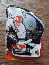 1996-97 Flair Hot Gloves Ed Belfour #1 HOF Dye Cut