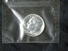 1963 Roosevelt Dime 90% Silver Gem Proof  In Original Proof Set Cellophane