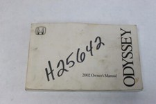 Libro guantera manual del propietario Odyssey 2002 2222697