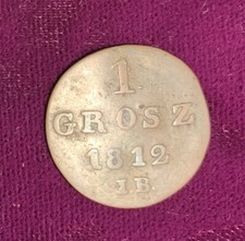 1812 Poland 1 Grosz