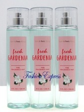 BATH BODY WORKS FRESH GARDENIA BODY MIST SPRAY 8 OZ LOT OF 3 PCS
