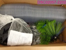 Rotobrush Accessories and Parts; 7 Soft Bristle Brushes, 3 Inflatable Zone Bags,