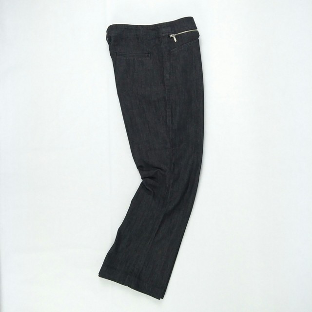 Rockmans Black Mid Rise Wide Straight Leg Stretch Jeans Pant Women's