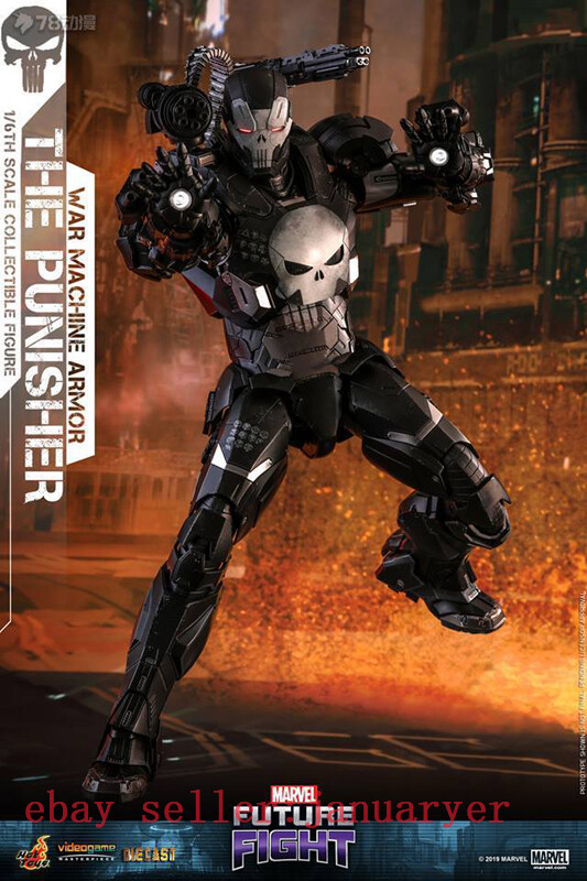 ホットトイズ VGM33D28 1/6フィギュア パニッシャー ウォーマシン Hot Toys Vgm33d28 1/6 Marvel Future Fight - The Punisher(War