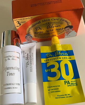 Dr. Alvin Original Rejuvenating Skin Care Set | eBay