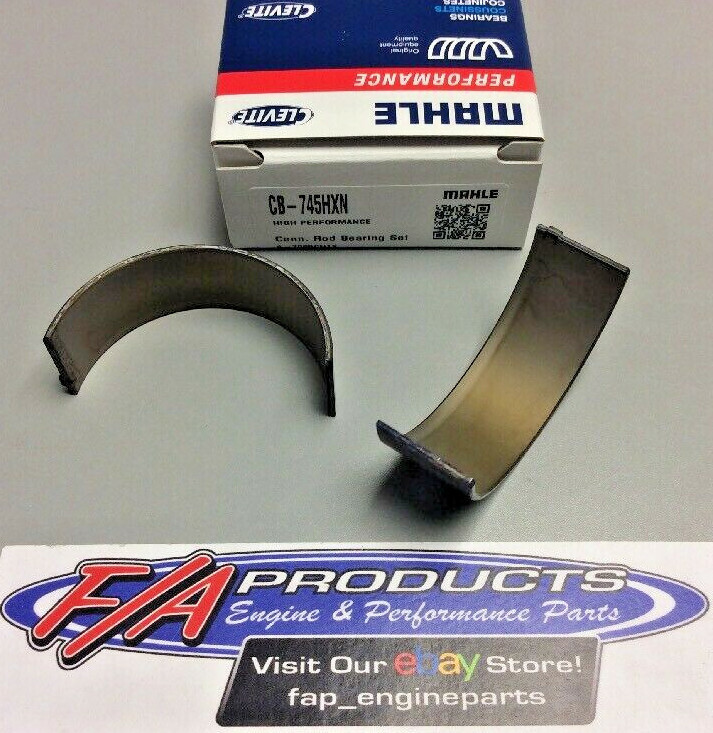 CLEVITE CB745HXN Small Block Chevy 2" Journal Connecting Rod Bearing Set Of 8