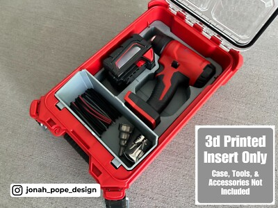 #ad Milwaukee Packout Insert for M18 Heat Gun Jonah Pope Design Insert Only $54.99