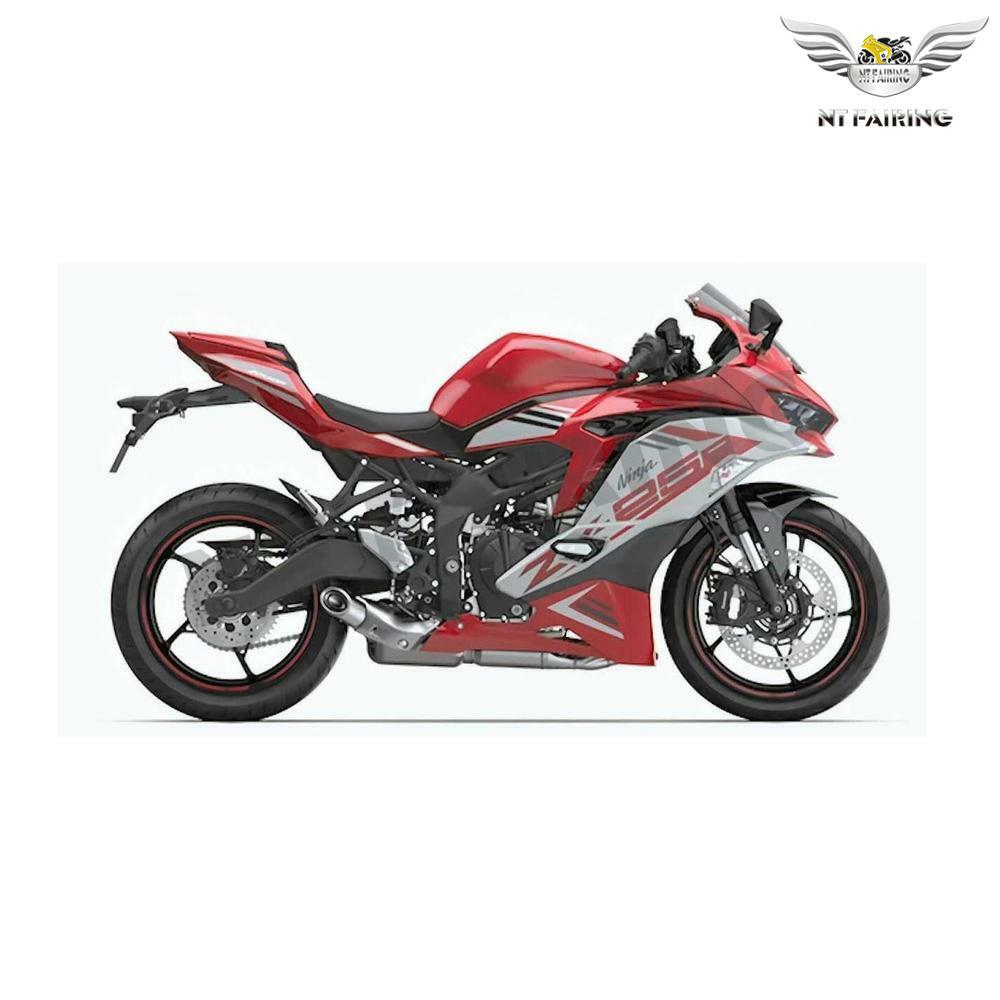 NTU Injection Red White Fairing Fit for Kawasaki Ninja 2020