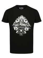 OFFICIAL LICENSED - GAS MONKEY GARAGE - BANNER T SHIRT CARS TV
