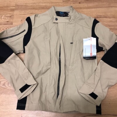 New STEPHAN/H Beige Flight jacket ROTOR Men's Size XS Work Pilot Aerospace