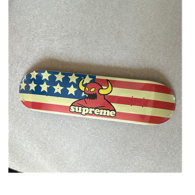Toy Machine Supreme Skateboard Deck 8,25 mehrfarbig USA Flag Grafik