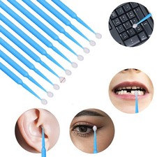 Disposable Makeup Eyelash Extension Removal Micro Applicator Brush Mascara