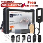 ThinkScan 689BT With Key Programmer Tkey101 Life Free OBD2 Bidirectional Scanner — photo 1