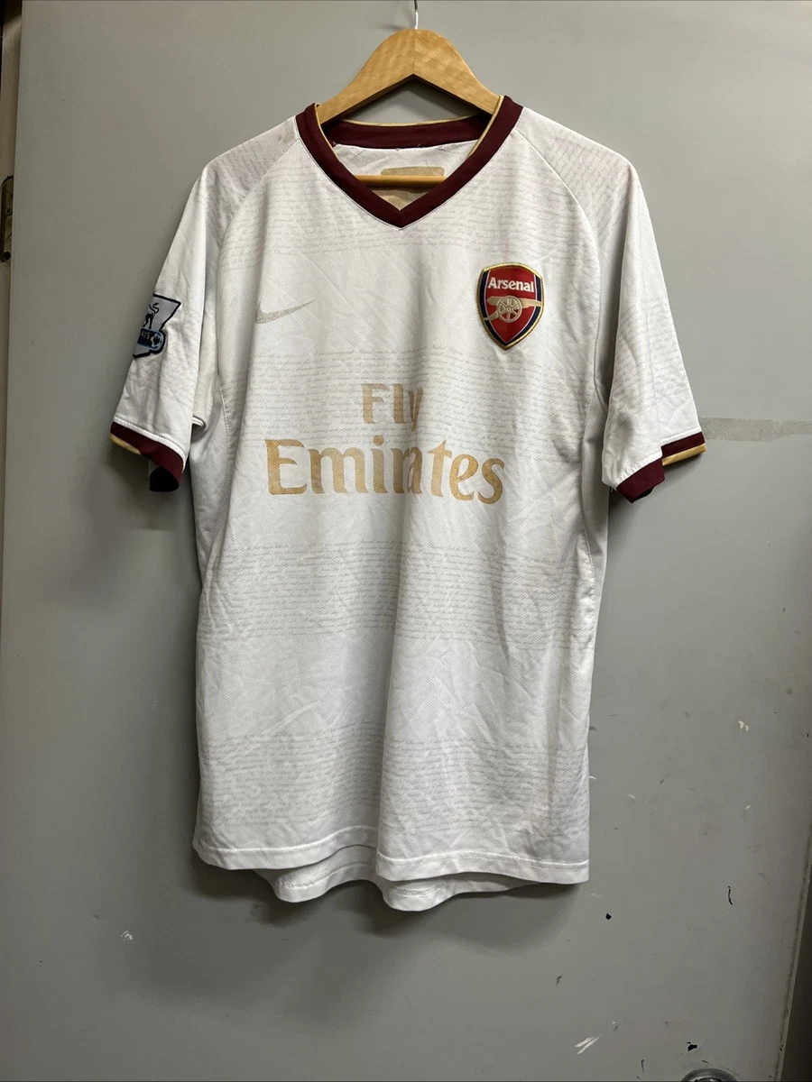 Nike Arsenal White International Club Soccer Fan Apparel and