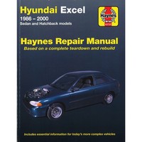Hyundai Excel 1986-2000 Limousine FließHeck EFI 1,5 L. Workshop Manual Haynes